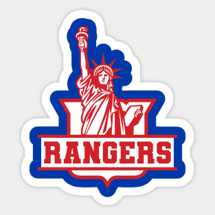 Rangers NY Sticker